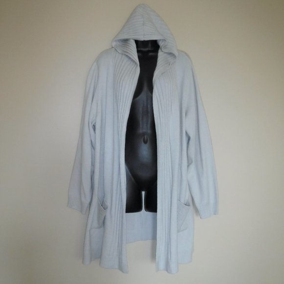 Nwt Verve Ami Hooded Open Cardigan 